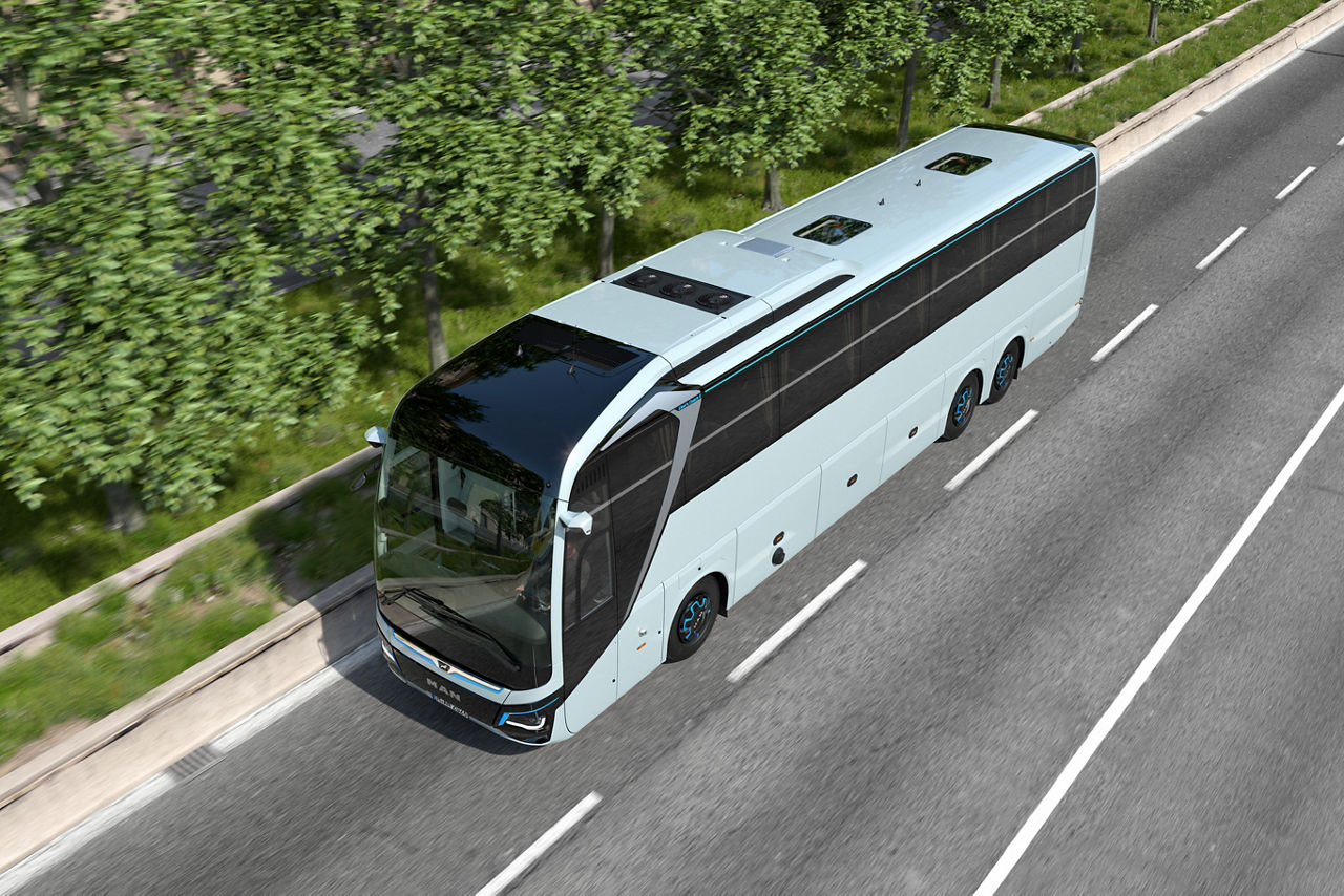 MAN Lion’s City E’nin klima sistemi ısı pompası olarak tasarlanmıştır ve işletimde son derece sürdürülebilirdir